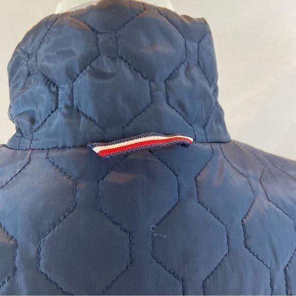 Tommy Hilfiger Ladies All Weather 3 in 1 Jacket Navy and Red Size Small - Picture 3 of 13